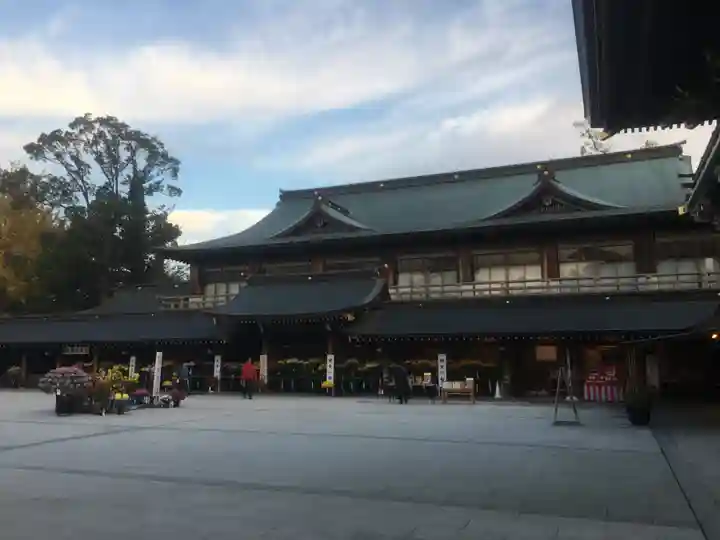 寒川神社の本殿・本堂
