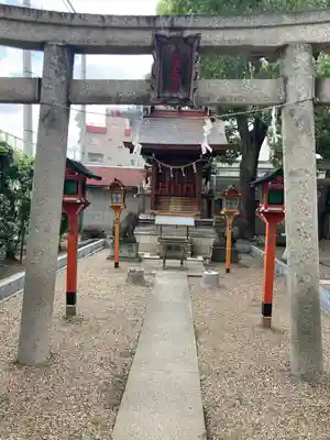 清見原神社の鳥居