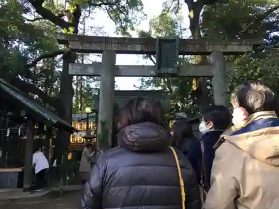 赤坂氷川神社の鳥居