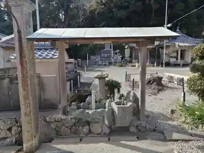 和具観音堂の手水舎