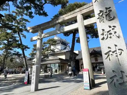 龍城神社の鳥居