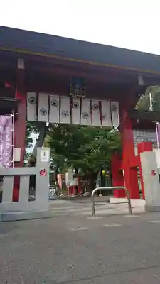 五方山熊野神社の山門・神門