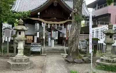 白金龍王社の本殿・本堂