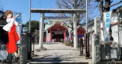葛飾氷川神社の鳥居