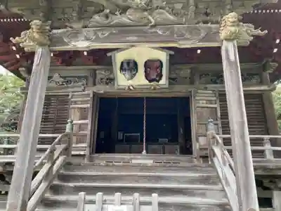 飯縄寺の本殿・本堂