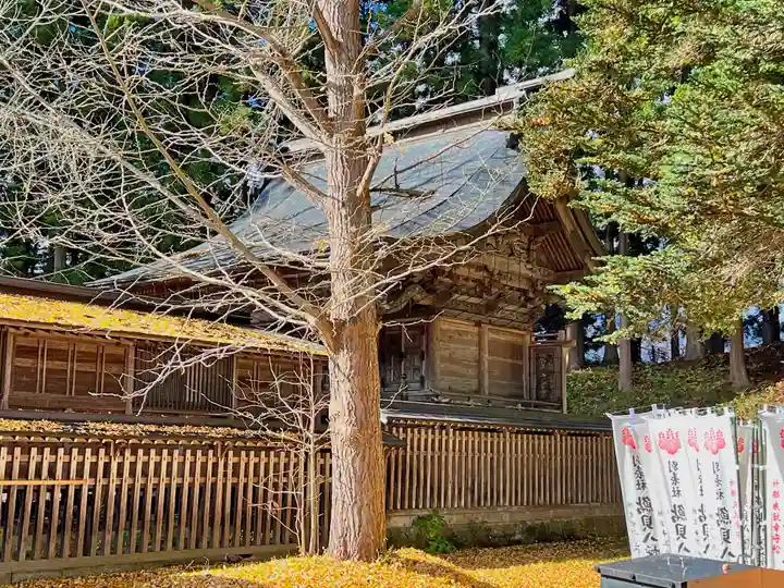 鮎貝八幡宮の本殿・本堂