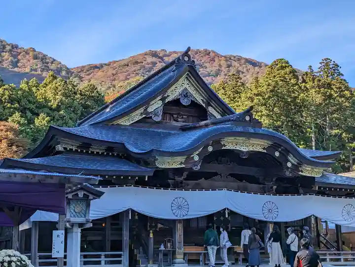 彌彦神社の本殿・本堂