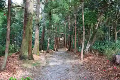八幡神社の景色