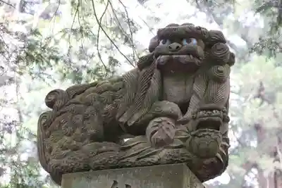 八幡神社の狛犬