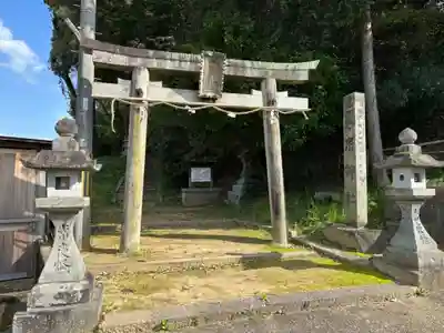 国府神社の鳥居