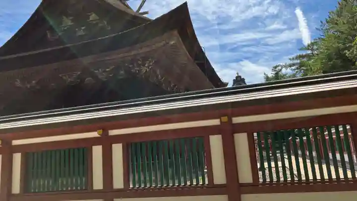 福山八幡宮の本殿・本堂