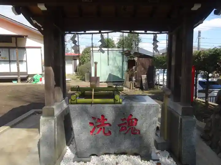 須賀神社の手水舎