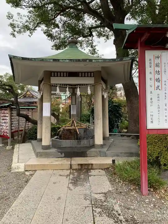亀戸天神社の手水舎