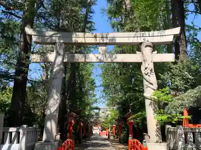 馬橋稲荷神社の鳥居