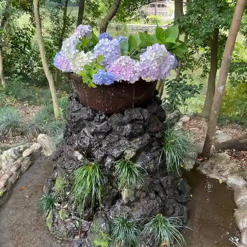 武蔵一宮氷川神社の庭園