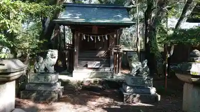 安久美神戸神明社の末社・摂社