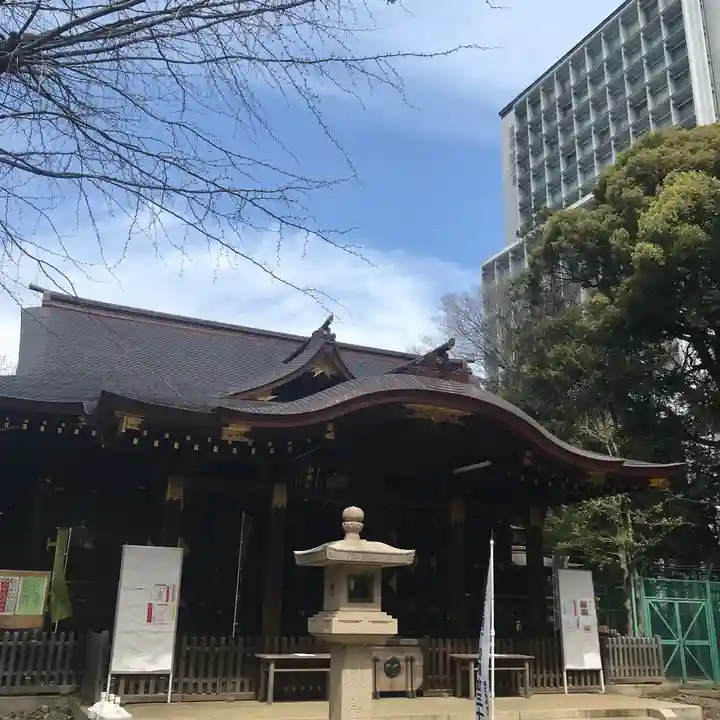 渋谷氷川神社の本殿・本堂