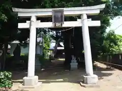 別府社の鳥居