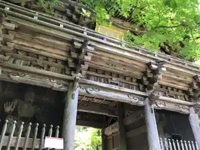 竹林寺の山門・神門