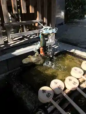 藤森神社の手水舎