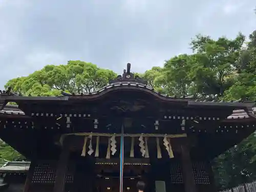 代々木八幡宮の本殿・本堂
