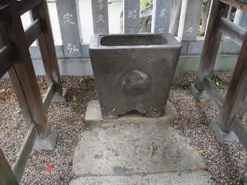 尾久八幡神社の手水舎