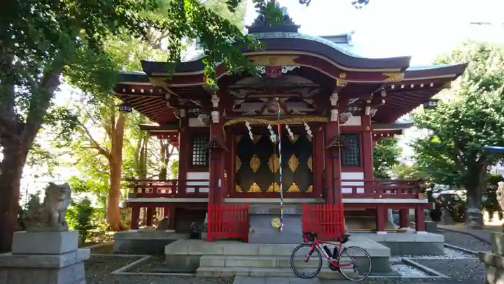 小金八坂神社の本殿・本堂