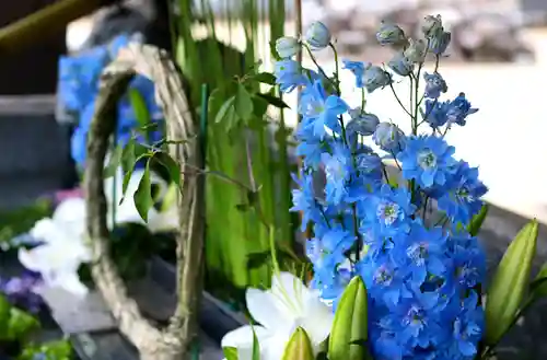 三津厳島神社の手水舎