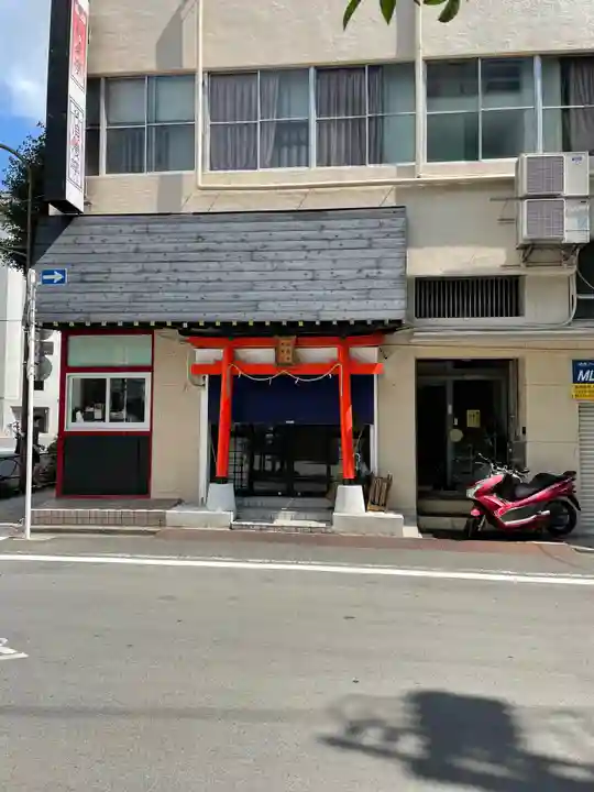 秋葉原神社(2017年閉鎖)の鳥居