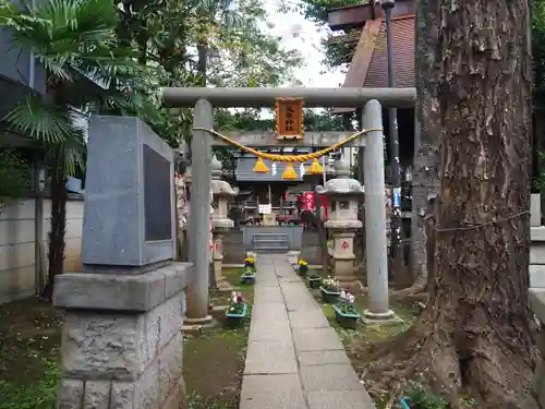 高円寺氷川神社の鳥居