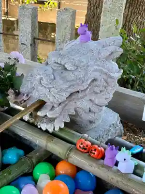 玉田神社の手水舎