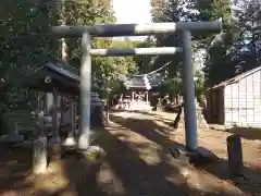 荒橿神社の鳥居