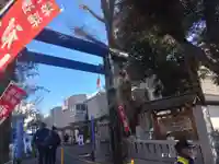 高円寺氷川神社の鳥居