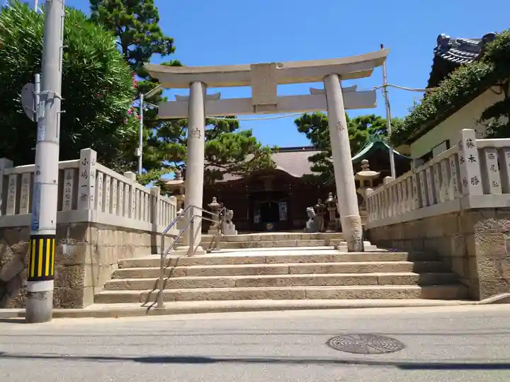 舞子六神社/まいこむの宮の鳥居