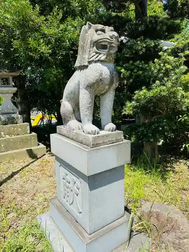 比佐豆知神社の狛犬