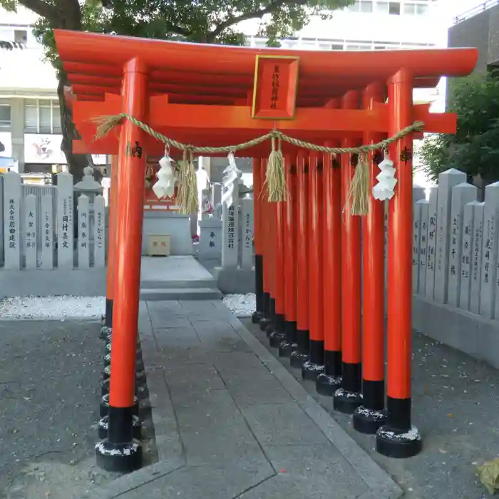 開口神社の鳥居