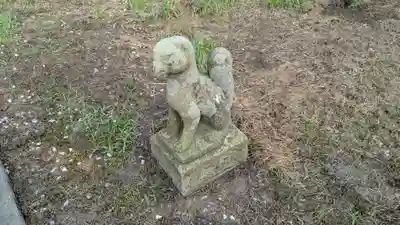 天塩厳島神社の狛犬