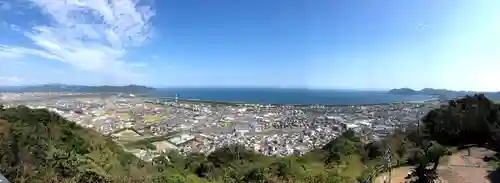 愛宕神社奥宮の景色