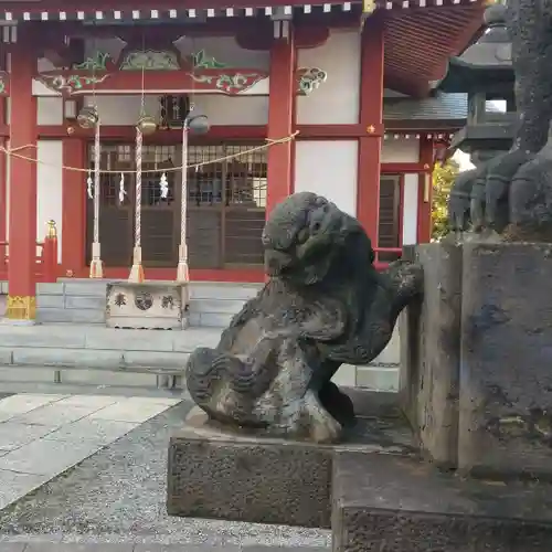 小松川神社の狛犬