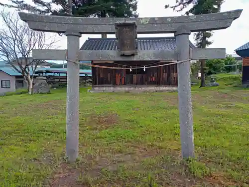 竹室神社の鳥居