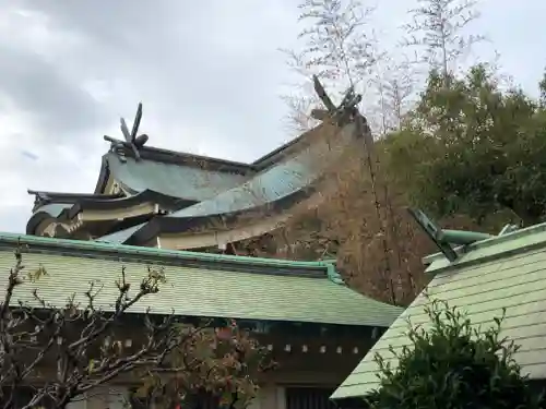 生國魂神社の本殿