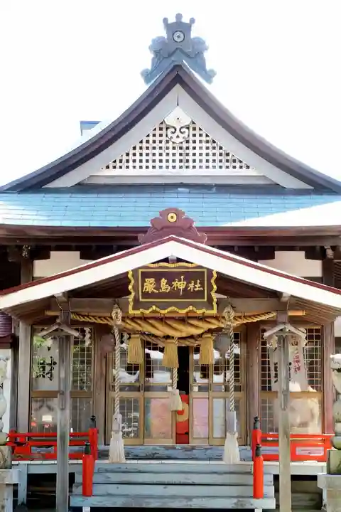 函館厳島神社の本殿・本堂