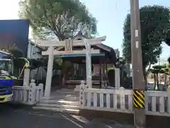 中吉田津嶋神社の鳥居