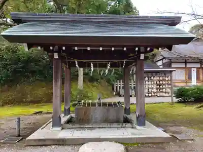 足羽神社の手水舎
