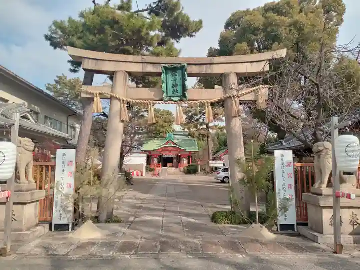 港住吉神社(住吉大社境外末社)の鳥居