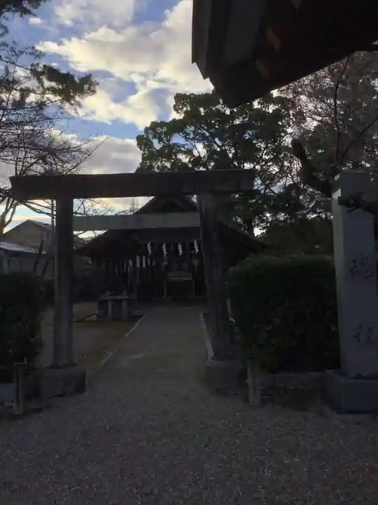 津島神社の鳥居