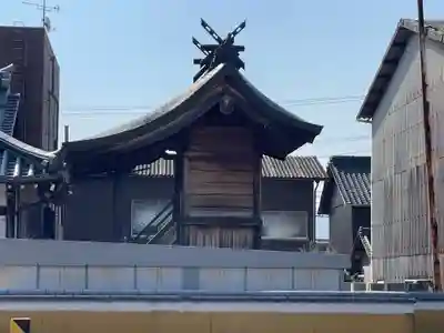 新羅神社の本殿・本堂