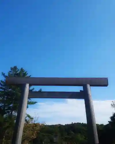 伊勢神宮内宮（皇大神宮）の鳥居