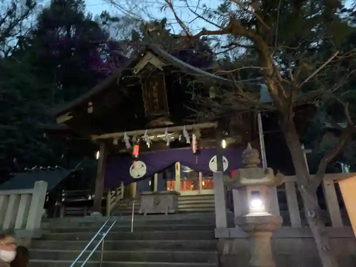 毛谷黒龍神社の本殿・本堂