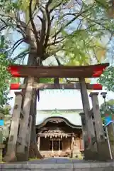 下総国三山　二宮神社の鳥居